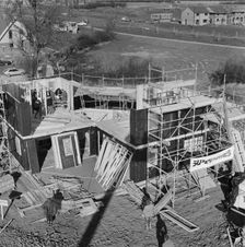 Future Home 2000, Coleshill Place, Bradwell Common, Bradwell, Milton Keynes, 03/02/1981. Creator: John Laing plc