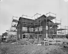 Future Home 2000, Coleshill Place, Bradwell Common, Bradwell, Milton Keynes, 05/02/1981. Creator: John Laing plc