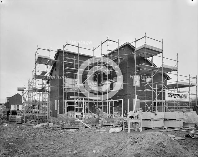 Future Home 2000, Coleshill Place, Bradwell Common, Bradwell, Milton Keynes, 05/02/1981. Creator: John Laing plc.