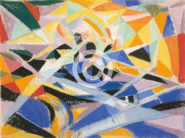 Futurist Composition, 1914. Creator: Stella; Joseph (1877-1946).