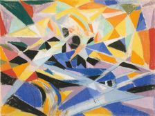 Futurist Composition, 1914. Creator: Stella; Joseph (1877-1946)