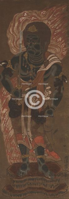 Fudo Myoo, 14th century.  Creators: Ryushu Shutaku, Unknown.