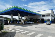 Fuel filling station in Costa Rica 2018. Creator: Unknown