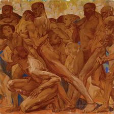 Fugato (from the cycle Rhythms), 1913. Creator: Friedrich, Otto (1862-1937)