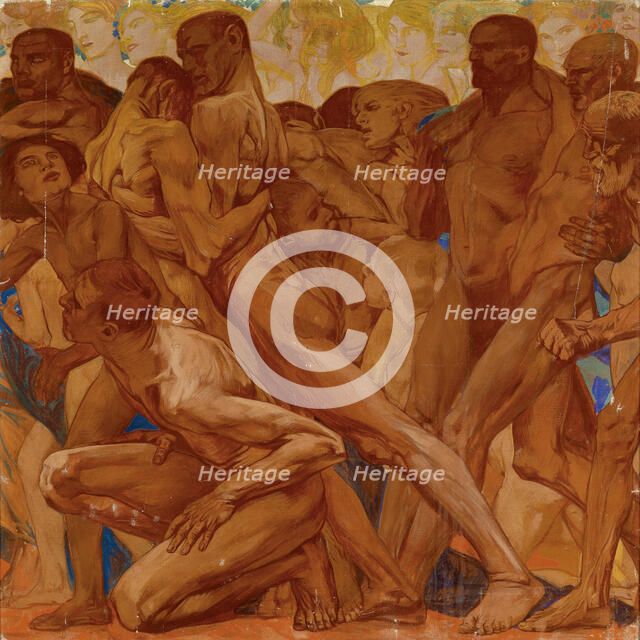 Fugato (from the cycle Rhythms), 1913. Creator: Friedrich, Otto (1862-1937).