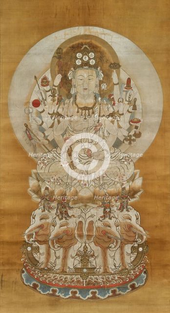 Fugen Bosatsu (Samantabhadra), 18th century. Creator: Unknown Master.