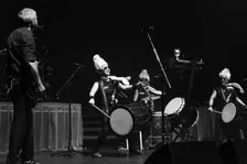 Fugu, The Stranglers live at the Royal Albert Hall, Mar 2024. Creator: Annapaola Marchesani