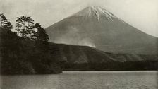 Fuji from Nishi-No-Umi 1910. Creator: Herbert Ponting