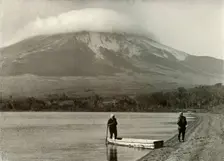 Fuji from "Three-Days-Moon Lake 1910. Creator: Herbert Ponting