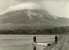 Fuji from "Three-Days-Moon Lake 1910. Creator: Herbert Ponting