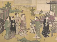 Fuji no Uraha, ca. 1790. Creator: Hosoda Eishi
