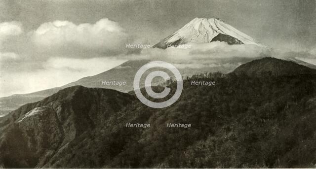 'Fuji-san', 1910. Creator: Herbert Ponting.