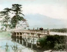 Fujiyama from Yoshiwara, Japan
