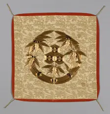 Fukusa (Gift Cover), Japan, Appliqued fabric: Edo period (1615-1868), late 18th century... Creator: Unknown