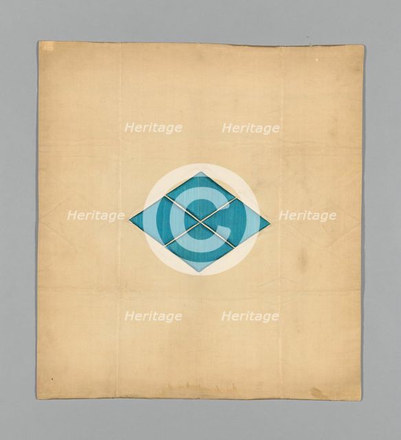 Fukusa (Gift Cover), Japan, early Meiji period (1868-1912), 1868/83. Creator: Unknown.