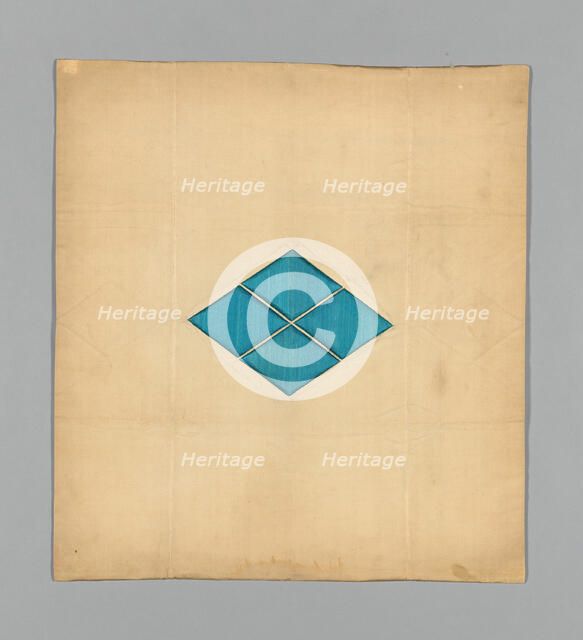 Fukusa (Gift Cover), Japan, early Meiji period (1868-1912), 1868/83. Creator: Unknown.