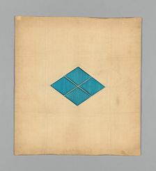 Fukusa (Gift Cover), Japan, early Meiji period (1868-1912), 1868/83. Creator: Unknown