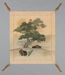 Fukusa (Gift Cover), Japan, early Meiji period (1868-1912), 1868/83. Creator: Unknown