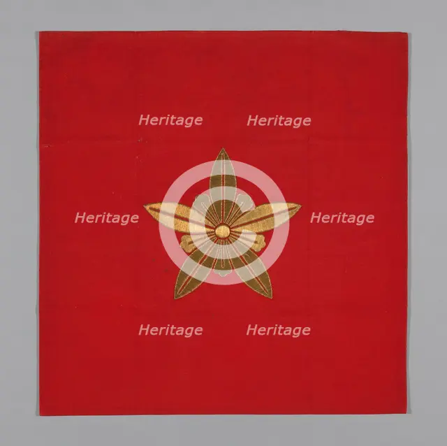 Fukusa (Gift Cover), Japan, early Meiji period (1868-1912), 1870/80. Creator: Unknown.