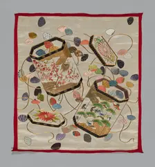 Fukusa (Gift Cover), Japan, Edo period (1615-1868), 1775/1800. Creator: Unknown