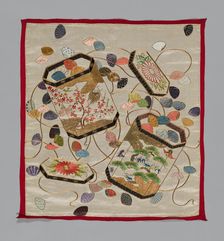 Fukusa (Gift Cover), Japan, Edo period (1615-1868), 1775/1800. Creator: Unknown