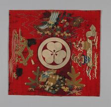 Fukusa (Gift Cover), Japan, Edo period (1615-1868), late 18th century. Creator: Unknown