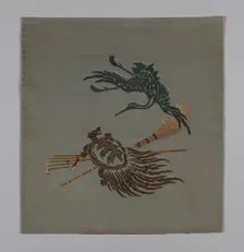 Fukusa (Gift Cover), Japan, late Edo period (1789-1868), early 19th century. Creator: Unknown