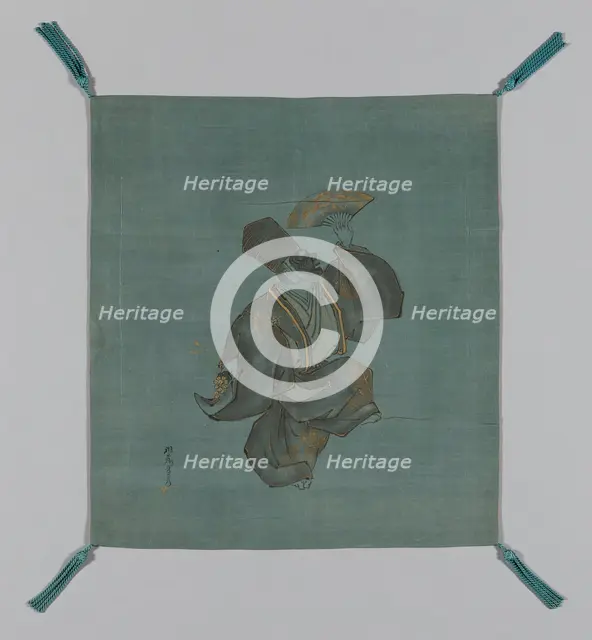 Fukusa (Gift Cover), Japan, late Edo period (1789-1868), early 19th century. Creators: Saeki Ganryô, Unknown.