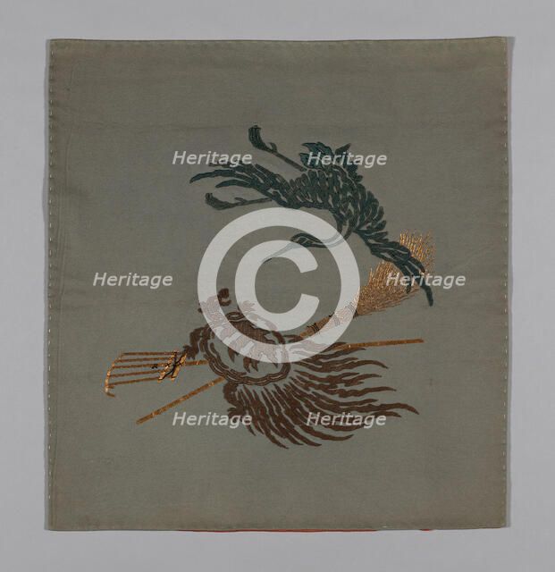 Fukusa (Gift Cover), Japan, late Edo period (1789-1868), early 19th century. Creator: Unknown.