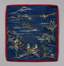 Fukusa (Gift Cover), Japan, late Edo period (1789-1868), early 19th century. Creator: Unknown