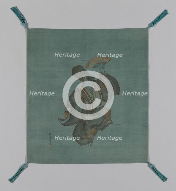 Fukusa (Gift Cover), Japan, late Edo period (1789-1868), early 19th century. Creators: Saeki Ganryô, Unknown.