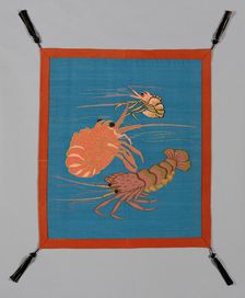 Fukusa (Gift Cover), Japan, late Edo period (1789-1868)/ Meiji period (1868-1912), 19th century. Creator: Unknown