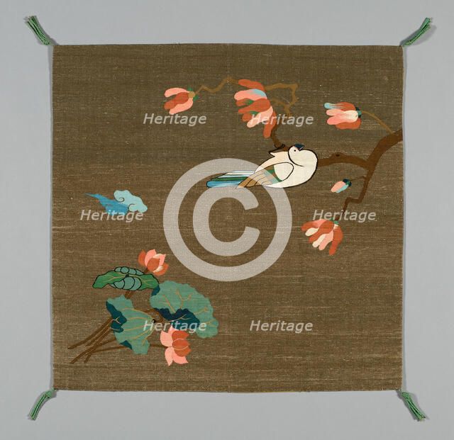 Fukusa (Gift Cover), Japan, late Edo period (1789-1868)/ Meiji period (1868-1912), 19th century. Creator: Unknown.