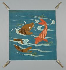 Fukusa (Gift Cover), Japan, late Edo period (1789-1868)/ Meiji period (1868-1912), 19th century. Creator: Unknown