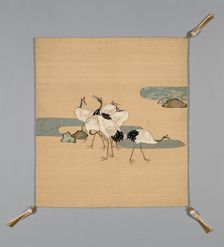 Fukusa (Gift Cover), Japan, late Edo period (1789-1868)/ Meiji period (1868-1912), 19th century. Creator: Unknown