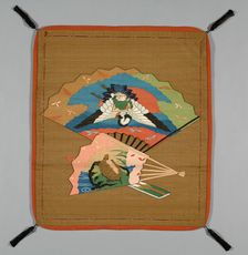 Fukusa (Gift Cover), Japan, late Edo period (1789-1868)/ Meiji period (1868-1912), 19th century. Creator: Unknown