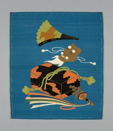 Fukusa (Gift Cover), Japan, late Edo period (1789-1868)/ Meiji period (1868-1912), 19th century. Creator: Unknown