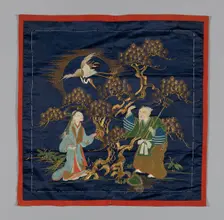 Fukusa (Gift Cover), Japan, late Edo period (1789-1868)/ Meiji period (1868-1912), late 19th cent. Creator: Unknown