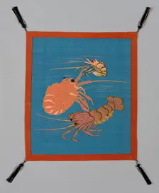 Fukusa (Gift Cover), Japan, late Edo period (1789-1868)/ Meiji period (1868-1912), 19th century. Creator: Unknown