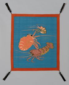 Fukusa (Gift Cover), Japan, late Edo period (1789-1868)/ Meiji period (1868-1912), 19th century. Creator: Unknown