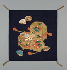 Fukusa (Gift Cover), Japan, late Edo period (1789-1868)/ Meiji period (1868-1912), 19th century. Creator: Unknown