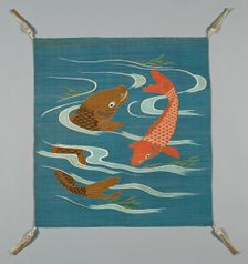 Fukusa (Gift Cover), Japan, late Edo period (1789-1868)/ Meiji period (1868-1912), 19th century. Creator: Unknown