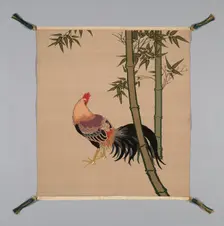 Fukusa (Gift Cover), Japan, late Edo period (1789-1868)/ Meiji period (1868-1912), 19th century. Creator: Unknown