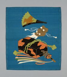Fukusa (Gift Cover), Japan, late Edo period (1789-1868)/ Meiji period (1868-1912), 19th century. Creator: Unknown