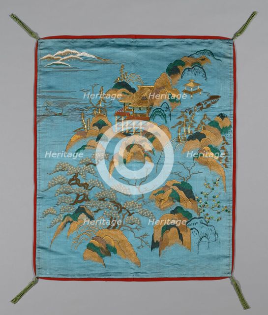 Fukusa (Gift Cover), Japan, Meiji period (1868-1912), late 19th century. Creator: Unknown.