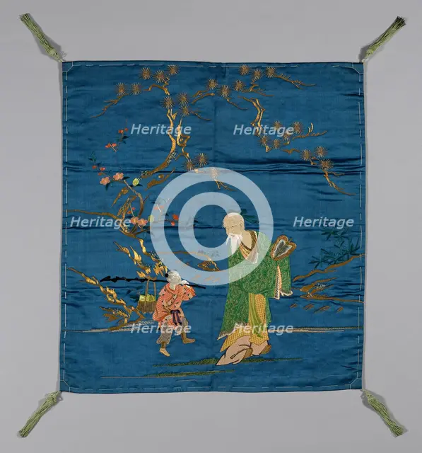 Fukusa (Gift Cover), Japan, Meiji period (1868-1912), late 19th century. Creator: Unknown.