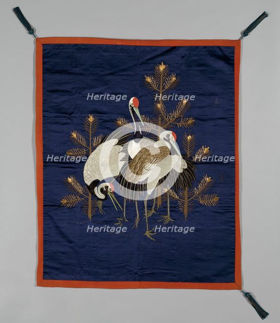 Fukusa (Gift Cover), Japan, Meiji period (1868-1912), late 19th century. Creator: Unknown.