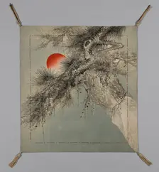 Fukusa (Gift Cover), Japan, Mid-Meiji period (1868-1912), c. 1895. Creator: Unknown