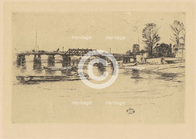 Fulham, 1878/1879. Creator: James Abbott McNeill Whistler.