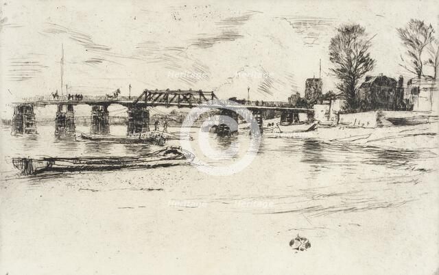 Fulham, 1879. Creator: James Abbott McNeill Whistler.